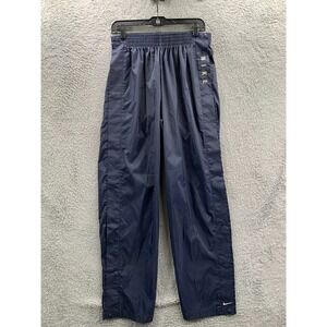 Vintage Nike Track Pants Mens Large Breakaway Windbreaker Warm Up Navy Blue 90s*